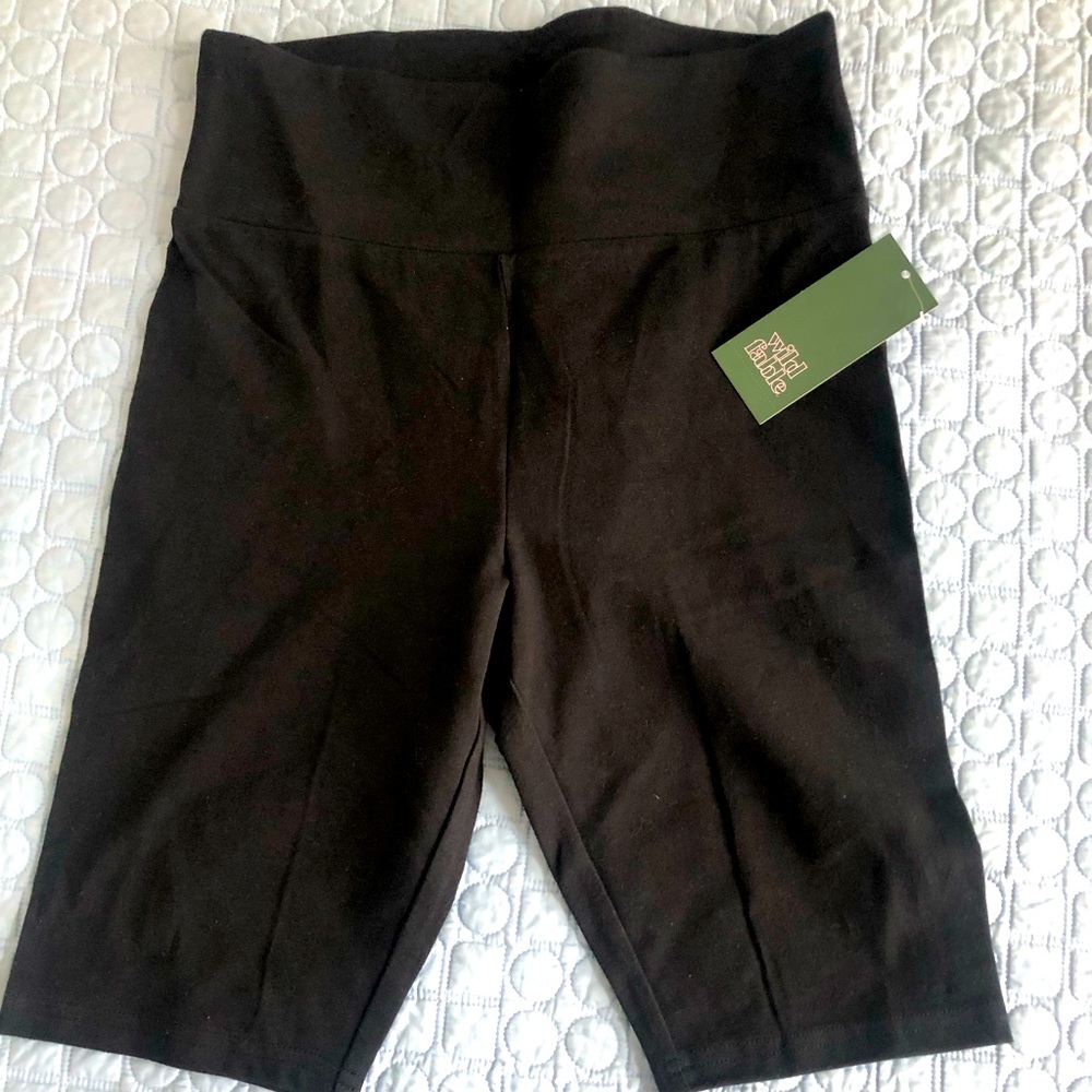 NWT Wild Fable black long athletic shorts